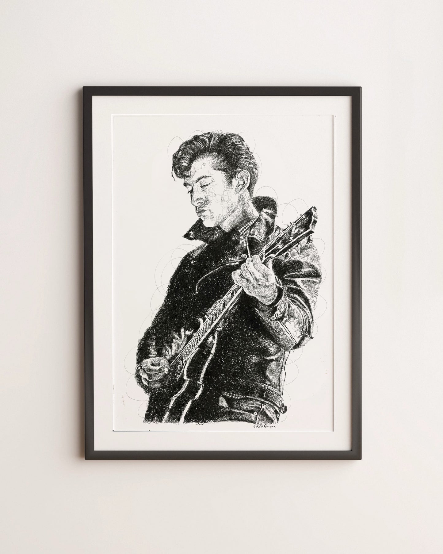 ALEX TURNER ART PRINT