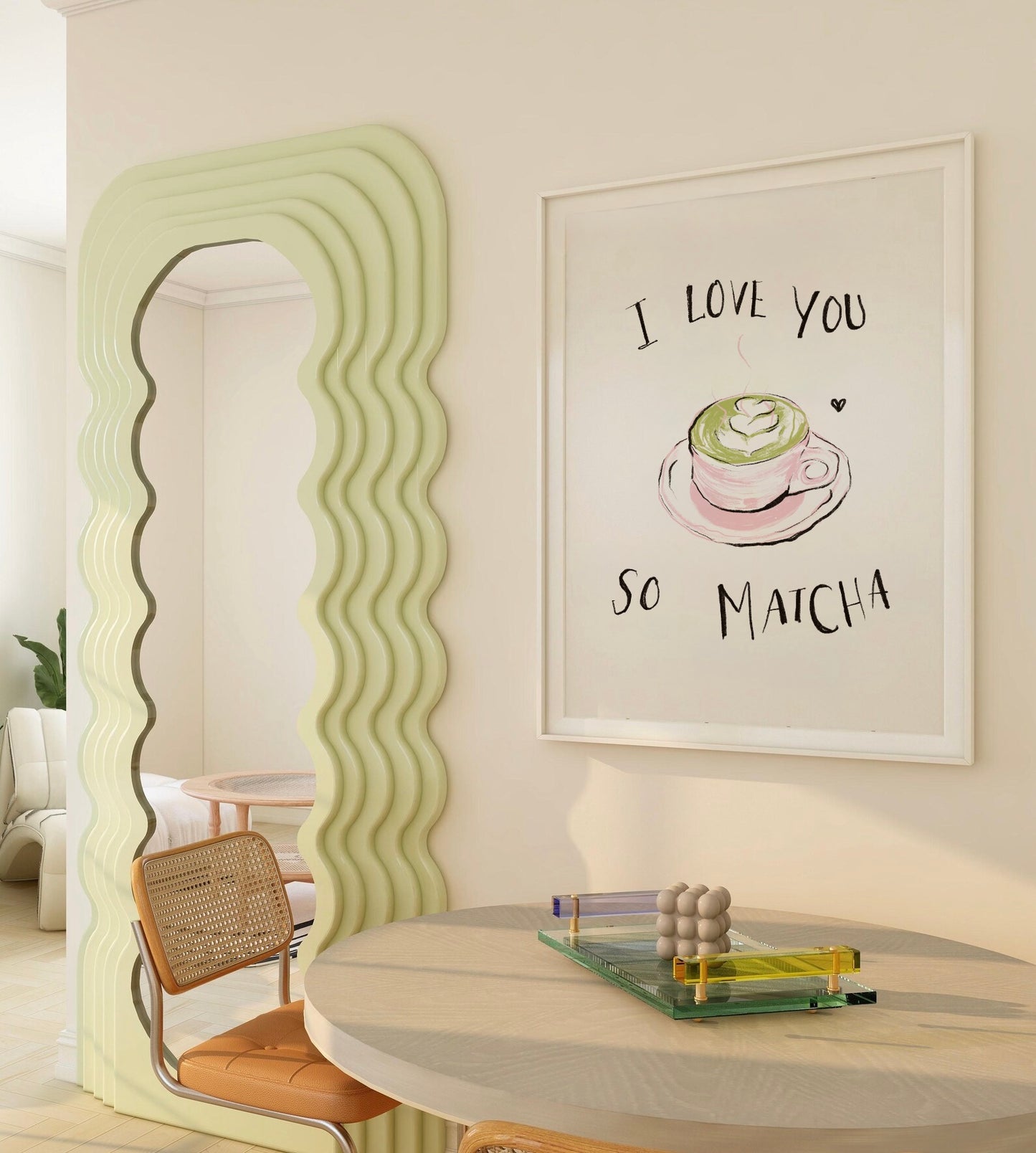 I LOVE YOU SO MATCHA PRINT