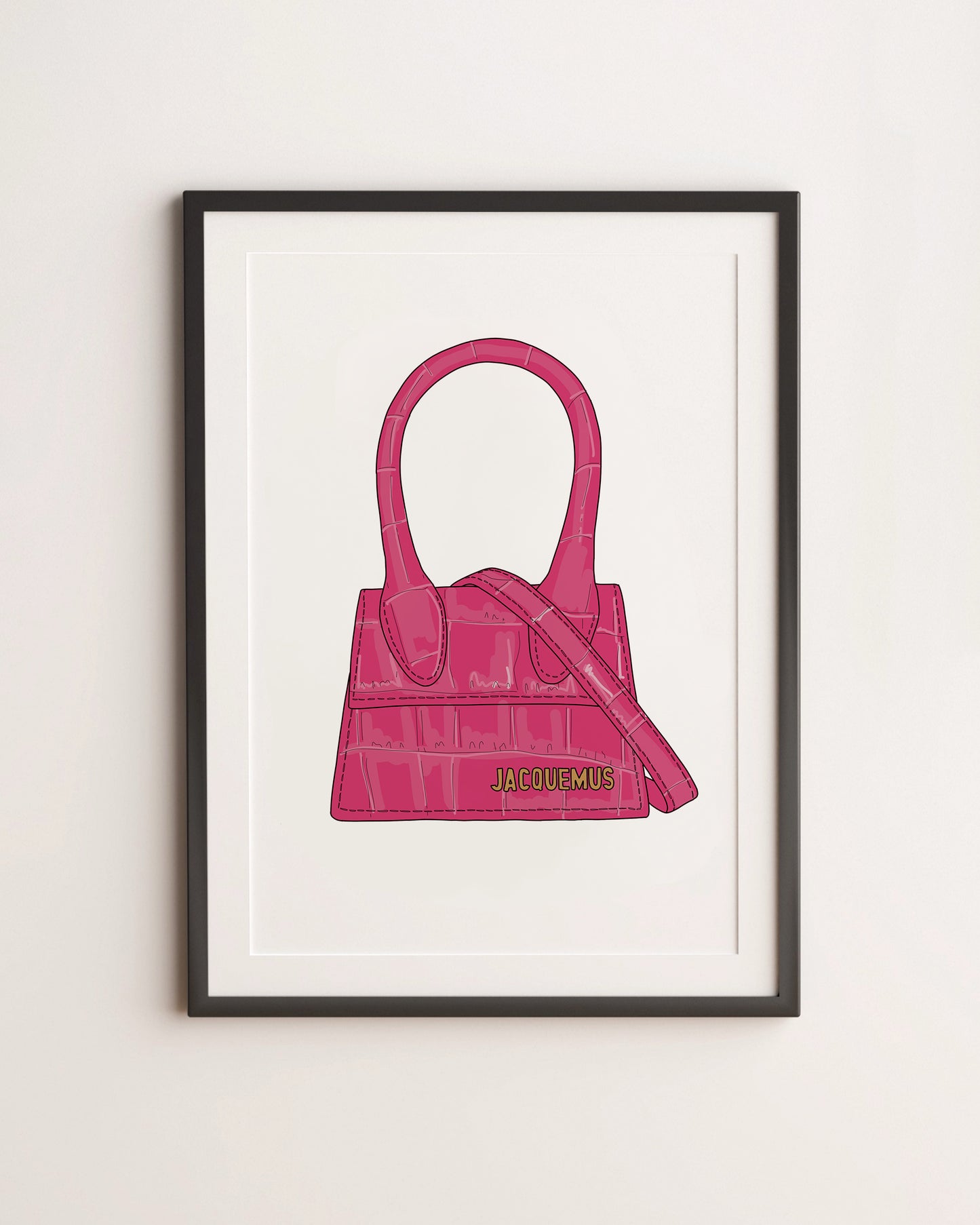 JACQUEMUS BAG PRINT