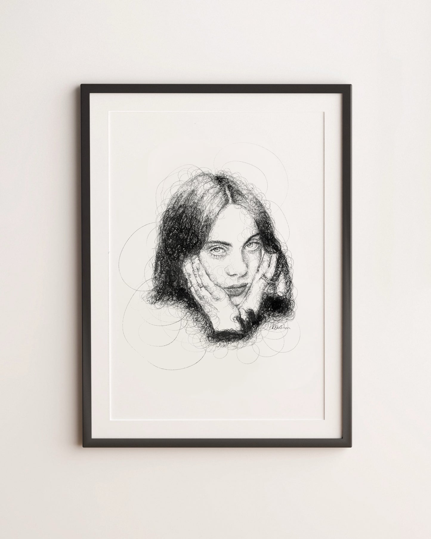BILLIE EILISH PRINT