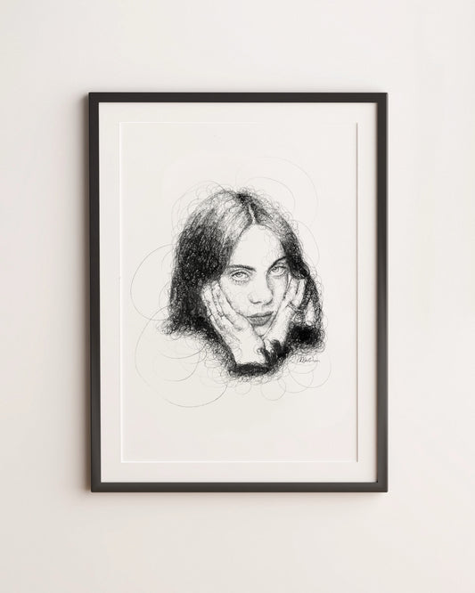 BILLIE EILISH PRINT