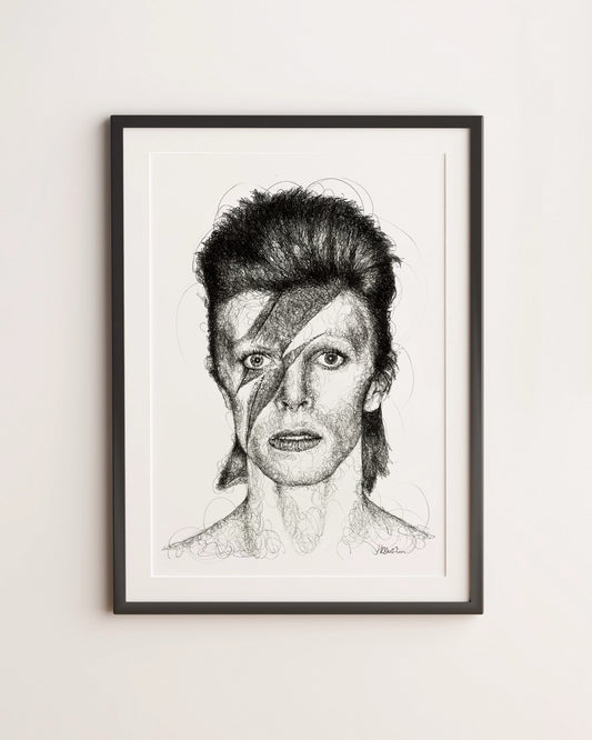 DAVID BOWIE ART PRINT