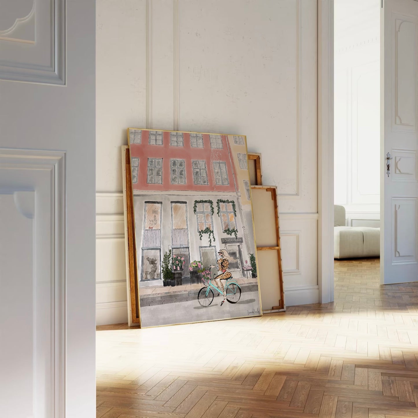 COPENHAGEN FASHION PRINT