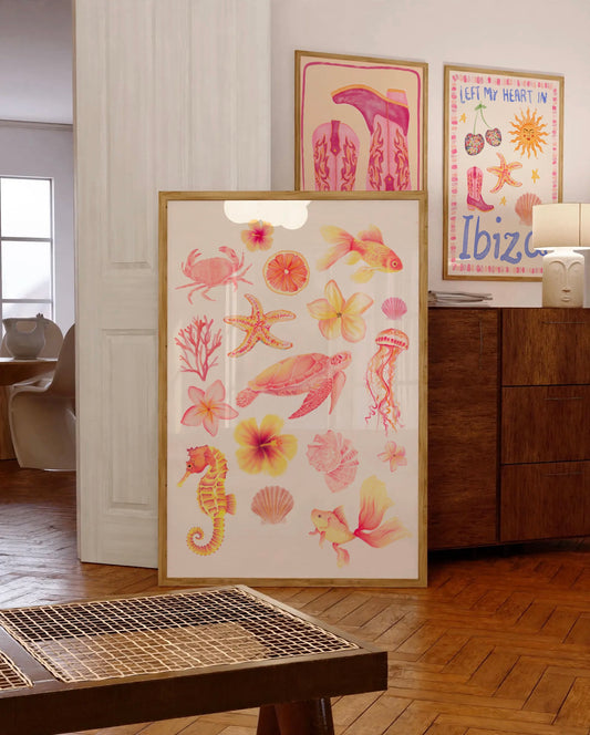 UNDER THE ISLAND SUN ART PRINT