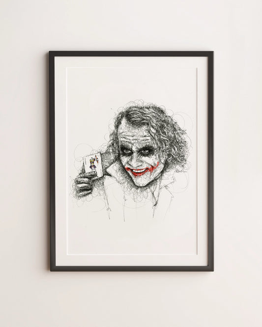 JOKER ART PRINT