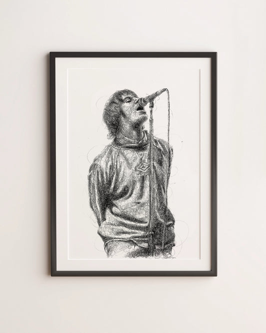 LIAM GALLAGHER PRINT