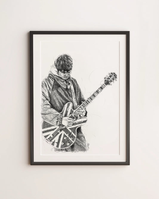 NOEL GALLAGHER PRINT