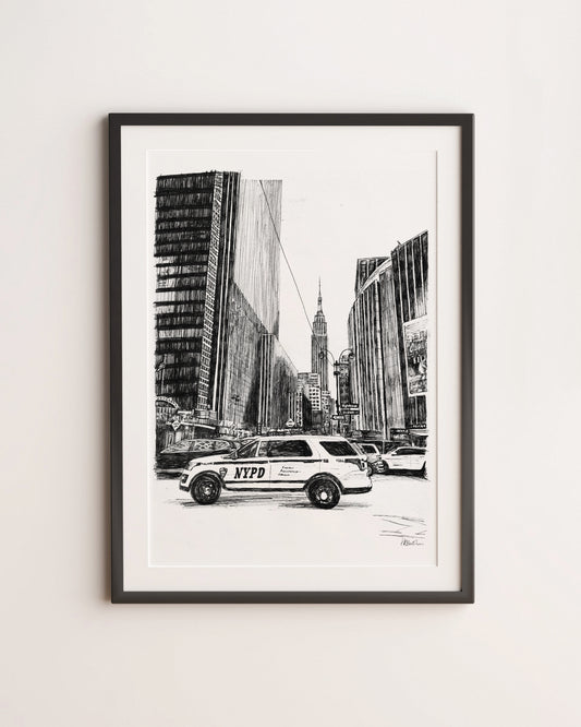 NEW YORK CITY PRINT